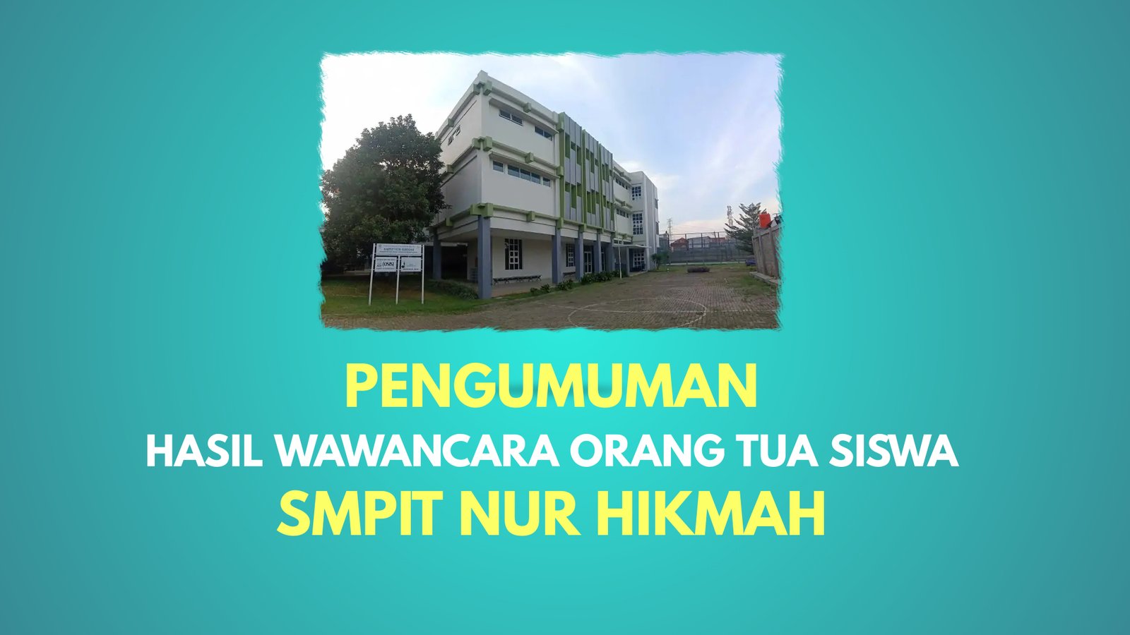 Hasil Wawancara SMPIT Gelombang I