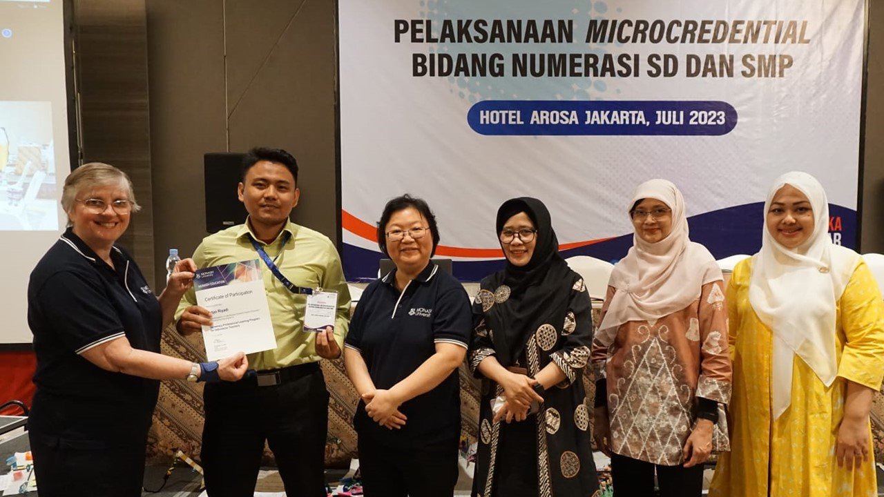 Setyo Riyadi, Guru SMPIT Nur Hikmah : Beasiswa Pelatihan Numerasi Monash University, Jakarta 2023