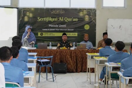 Bukan Guru Al Quran, Tapi 42 Siswa SMAIT Nur Hikmah Ikuti Sertifikasi Guru Al Qur’an Metode Ummi