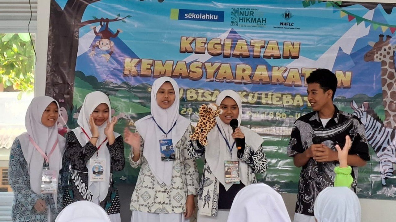 “Aku Bisa, Aku Hebat!” – SMAIT Nur Hikmah Bentuk Karakter Sosial Lewat Kegiatan NHFLC Angkatan 3