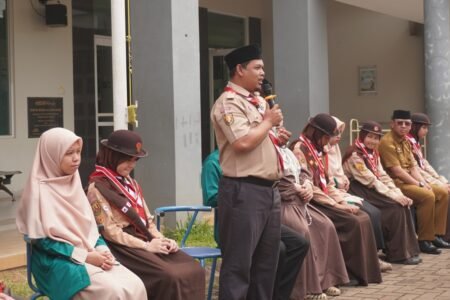 Pelantikan Pramuka Garuda di SMPIT Nur Hikmah: Meneguhkan Karakter Tangguh dan Berdaya Guna