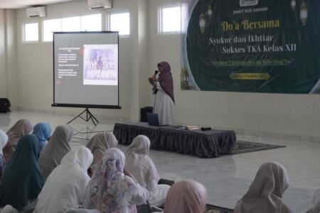 SMAIT Nur Hikmah Gelar Doa Bersama dan Pendampingan Jelang TKA: Menjemput Pertolongan Allah