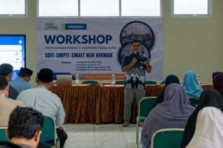 Guru Nur Hikmah Ikuti Pelatihan Pembuatan Modul E-Learning