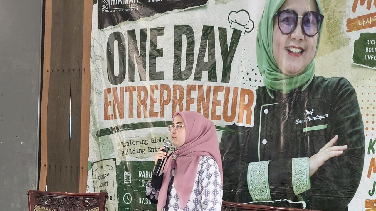 Bangun Jiwa Entrepreneurship, SMAIT Nur Hikmah Hadirkan Ketua Komite sebagai Praktisi Kuliner Inspiratif